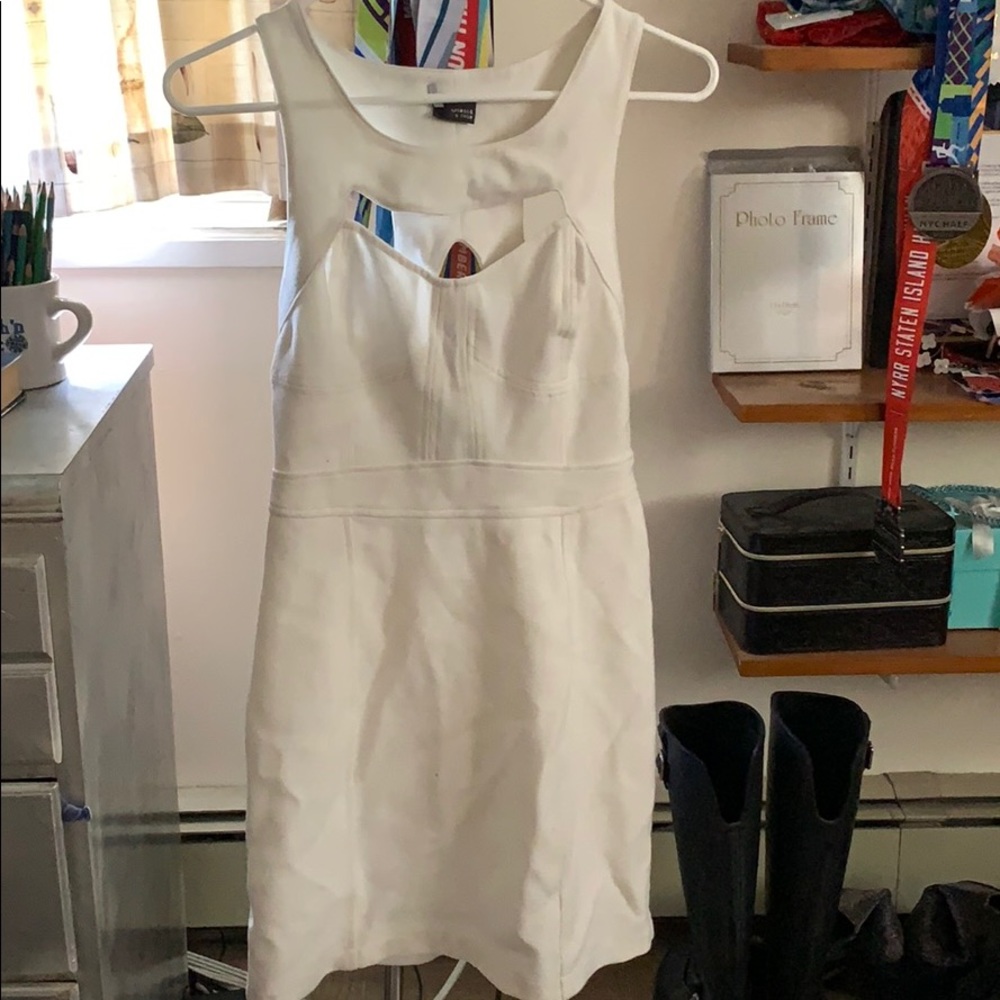 Off-white body con dress